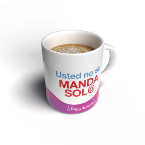 Taza: Usted no se manda SOL@